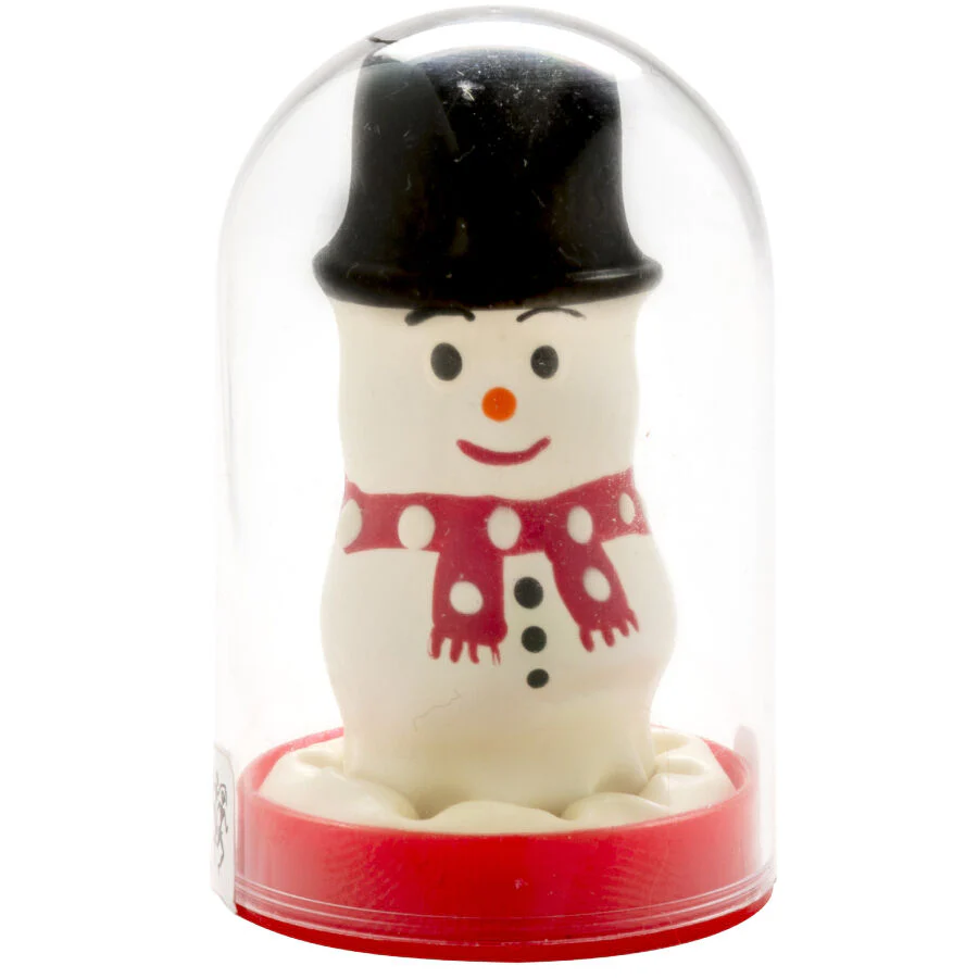 CONDOMERIE - PRESERVATIVOS NOVIDADES PINTADOS À MÃO BONECO DE NEVE