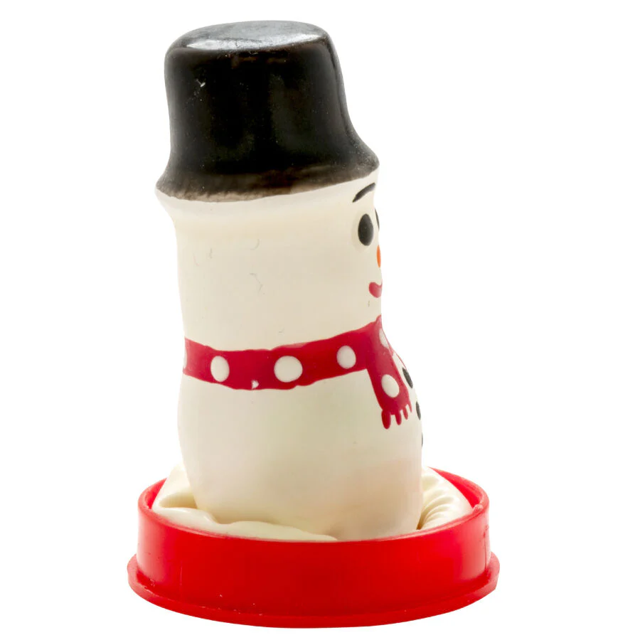 CONDOMERIE - PRESERVATIVOS NOVIDADES PINTADOS À MÃO BONECO DE NEVE - Image 2