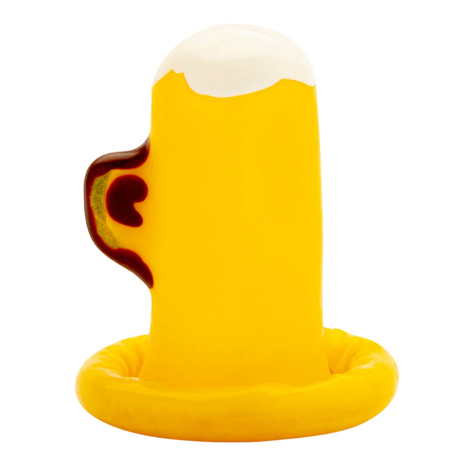 CONDOMERIE - PRESERVATIVOS NOVIDADES PINTADOS À MÃO COPO DE CERVEJA - Image 4