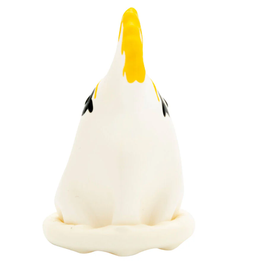 CONDOMERIE - PRESERVATIVOS NOVIDADES PINTADOS À MÃO PAPAGAIO BRANCO - Image 4