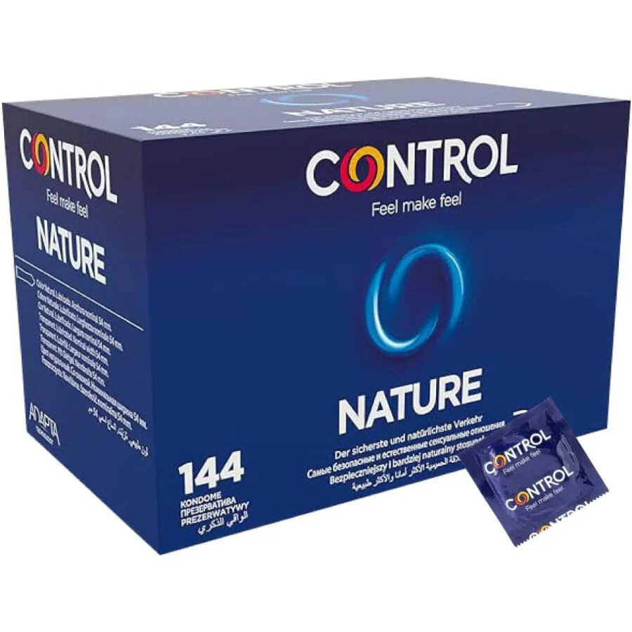 CONTROL - PRESERVATIVOS ADAPTA NATURE 144 UNIDADES