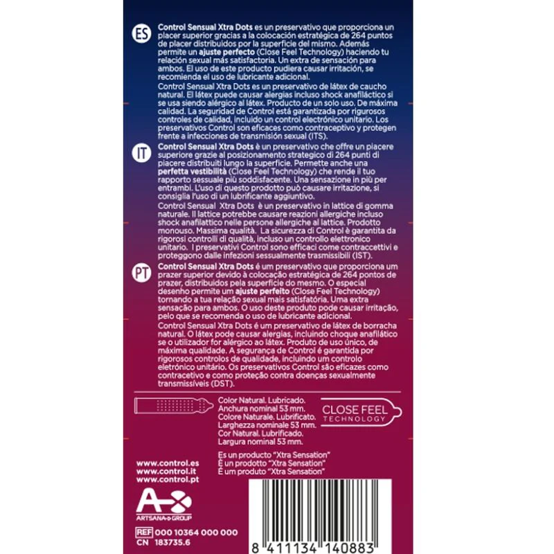 CONTROL - XTRA DOTS 12 UDS - Image 2
