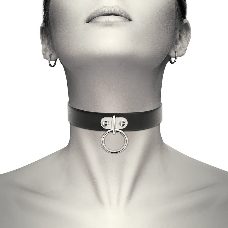 COQUETTE CHIC DESIRE - COLAR DE COURO VEGANO ACESSÓRIO FETISH MULHER - Image 2