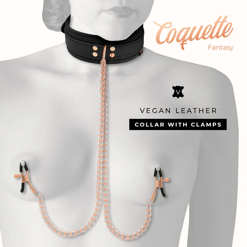 COQUETTE CHIC DESIRE - COLAR FANTASY NIPPLE CLAMP COM FORRO DE NEOPRENE - Image 2