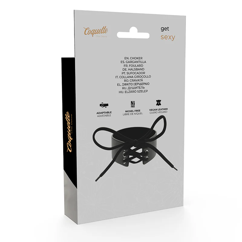 COQUETTE CHIC DESIRE - GARGANTILHA DE COURO VEGANO - Image 7