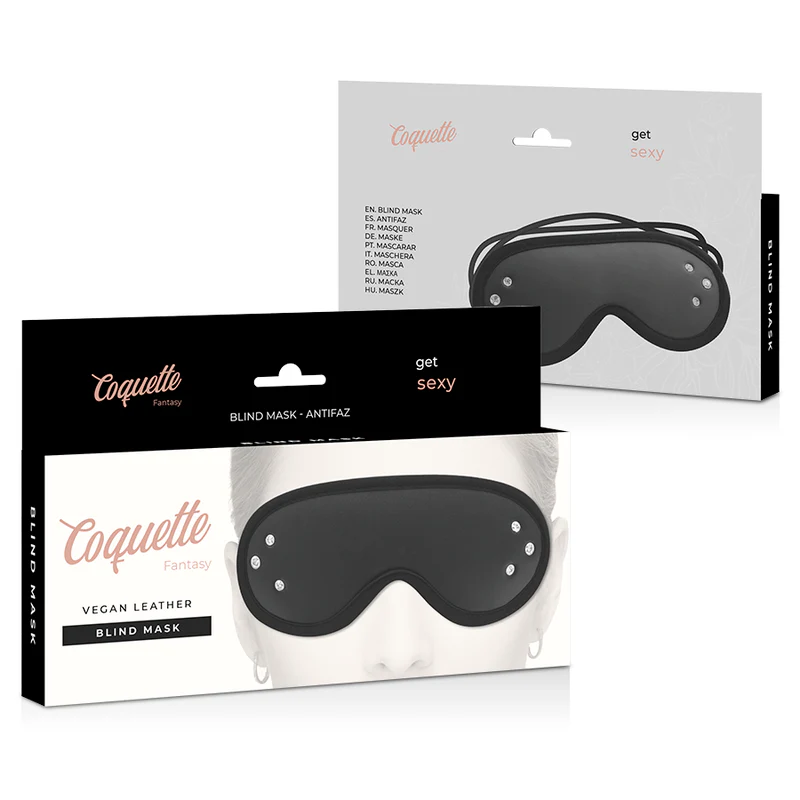 COQUETTE CHIC DESIRE - MSCARA DE COURO FANTASY VEGAN COM FORRO DE NEOPRENE - Image 6