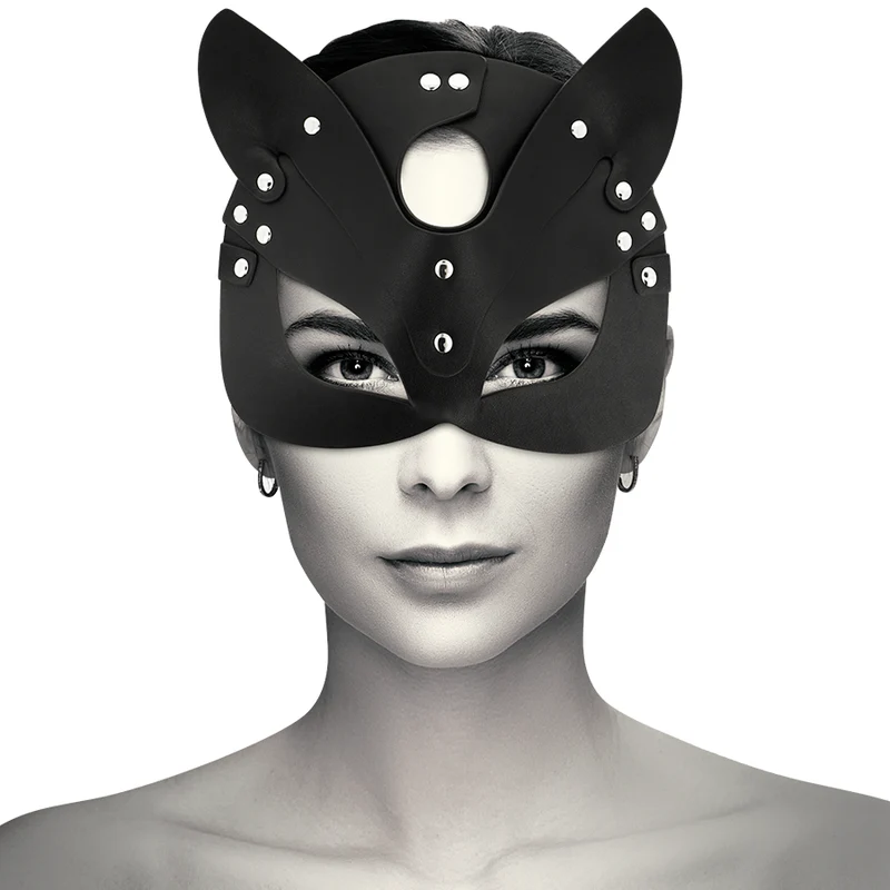 COQUETTE CHIC DESIRE - MSCARA DE COURO VEGANO COM ORELHAS DE GATO - Image 2