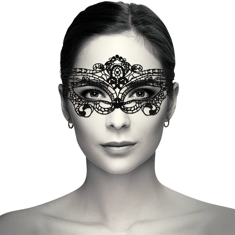 COQUETTE CHIC DESIRE - MSCARA DE RENDA PRETA FINA - Image 2