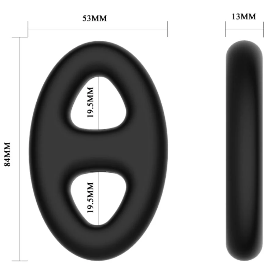 CRAZY BULL - ANEL DE SILICONE DUPLO SUPER MACIO - Image 6