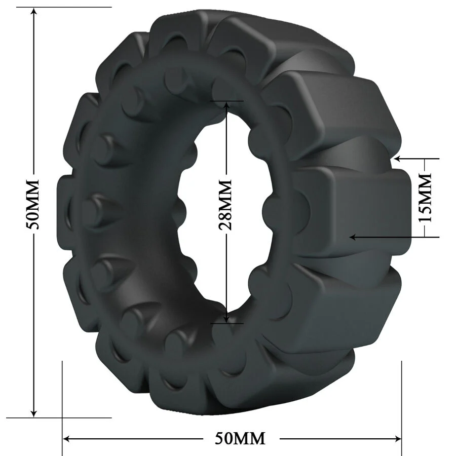 CRAZY BULL - ANEL DE SILICONE LAIDEN MODELO 5 - Image 6