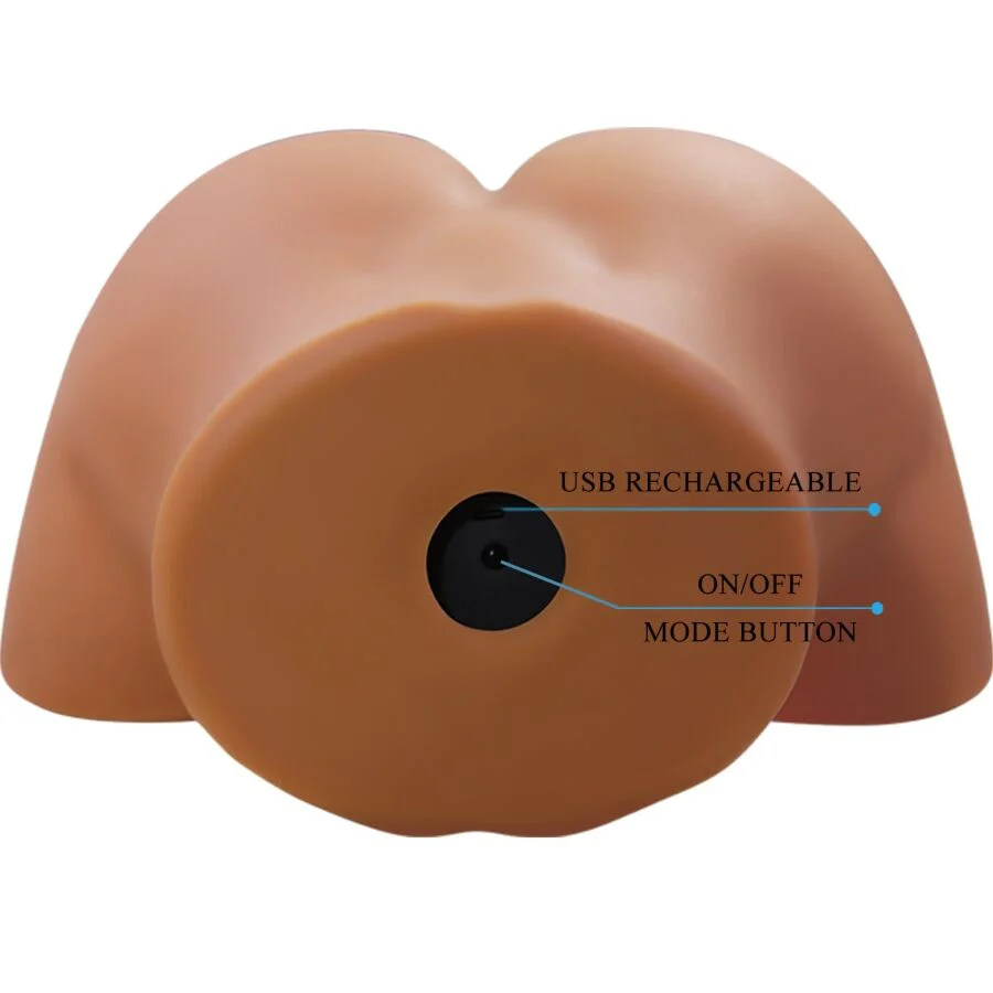 CRAZY BULL - GERIANN VIBRADOR DE BULL FEMININO REALISTA E SUCÇÃO COM SOM 5,5 KG - Image 6