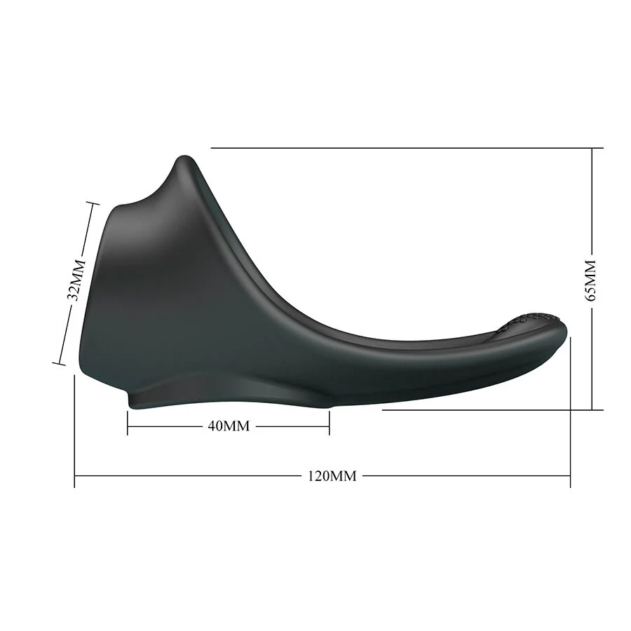CRAZY BULL - ZADOK ANEL ERGONÔMICO COM ESTIMULADOR PERINEAL - Image 7