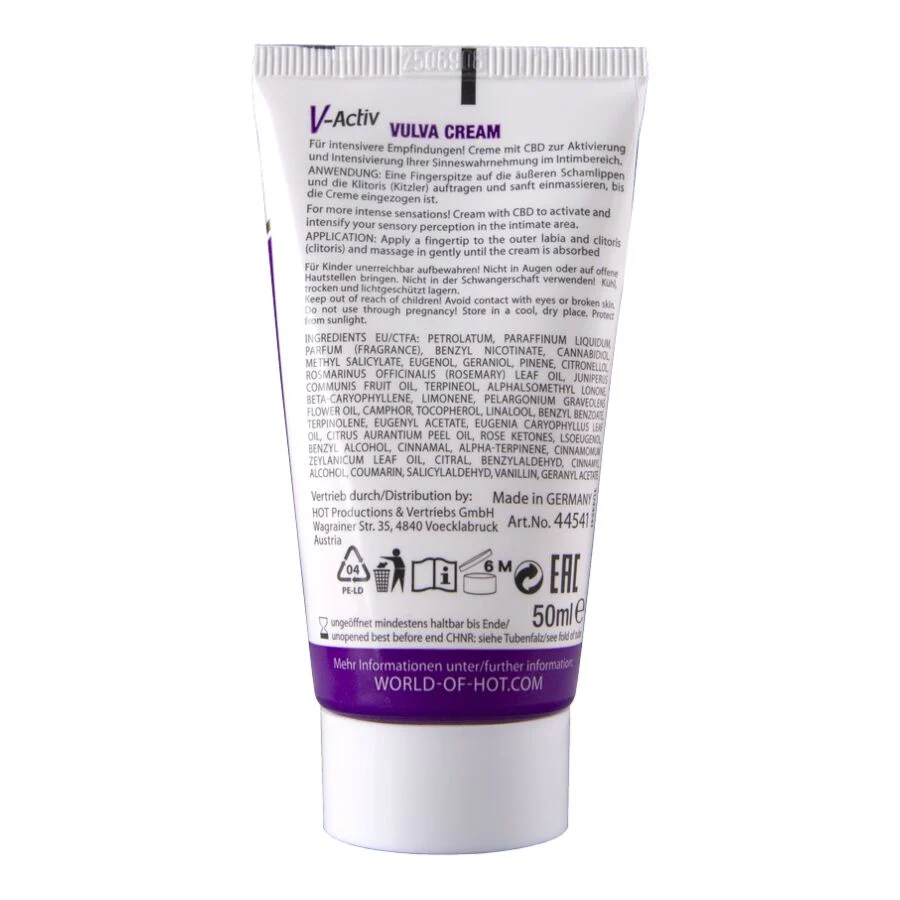 CREME VULVA QUENTE COM CBD 50ML - Image 2