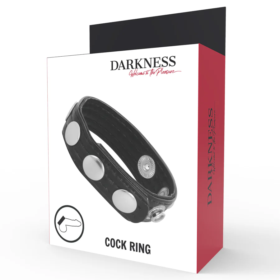 DARKNESS - ANEL DE EREO DE COURO - Image 4