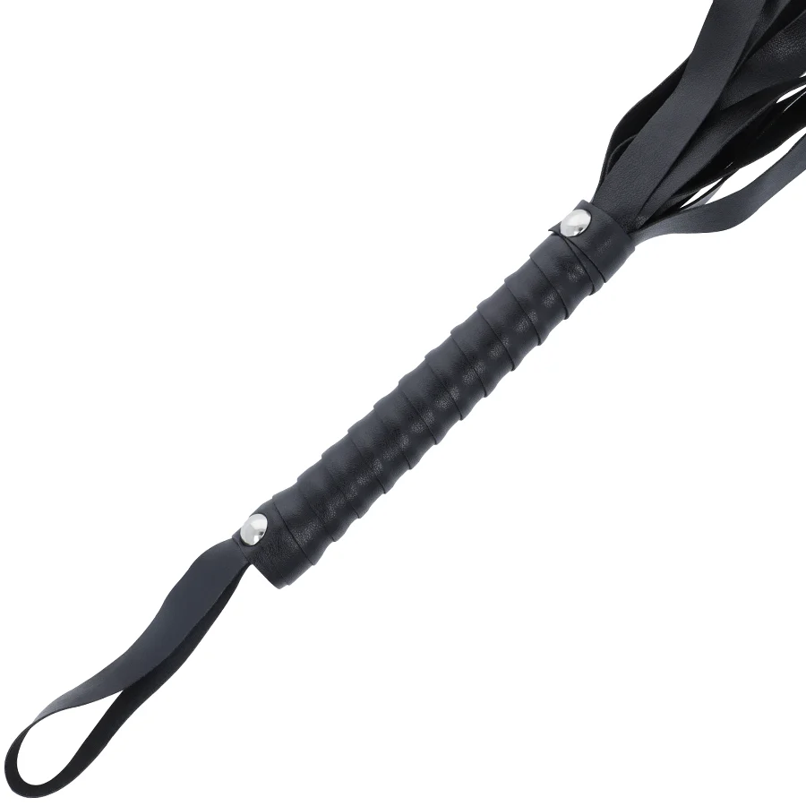 DARKNESS - CHICOTE DE BONDAGE PRETO 51 CM - Image 2