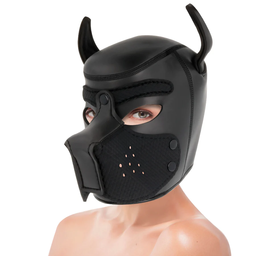 DARKNESS - MSCARA DE NEOPRENE PARA CES COM FOCINHO REMOVÍVEL L - Image 4