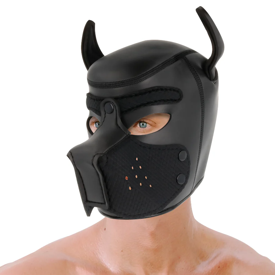 DARKNESS - MSCARA DE NEOPRENE PARA CES COM FOCINHO REMOVÍVEL L - Image 5