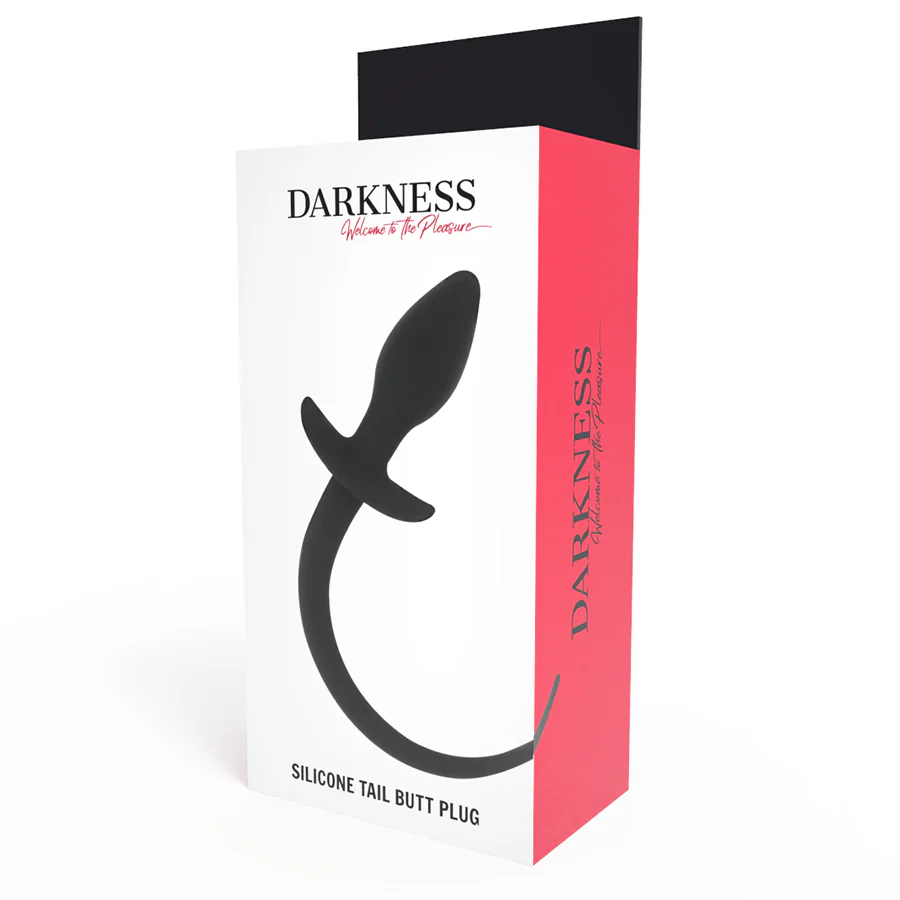 DARKNESS - PLUG ANAL 28 CM SILICONE PRETO - Image 3