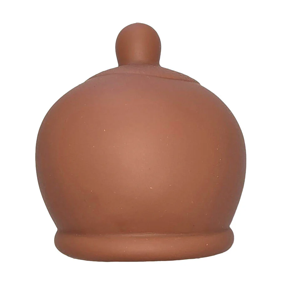 DIABLO PICANTE - BRINQUEDO ANTI-STRESS EM FORMATO DE SEIO MARROM