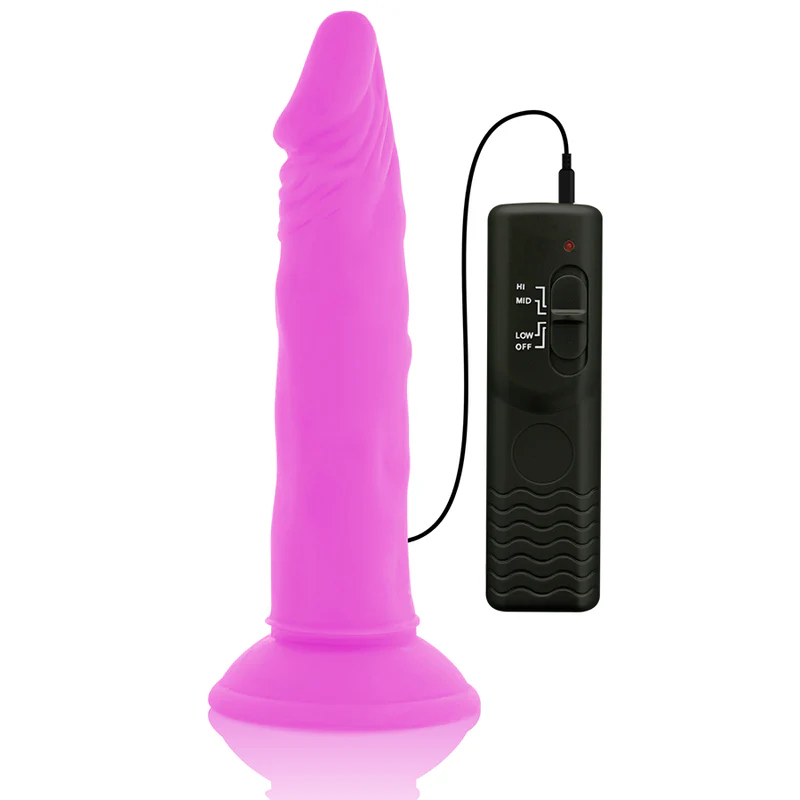 DIVERSIA - FLEXÍVEL VIBRAO VIBRANTE ROXO 23 CM -O- 4.3 CM - Image 4