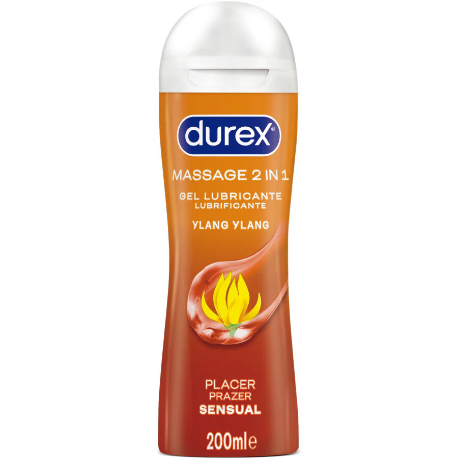 DUREX - MASSAGEM SENSUAL 2 EM 1 YLANG YLANG 200 ML