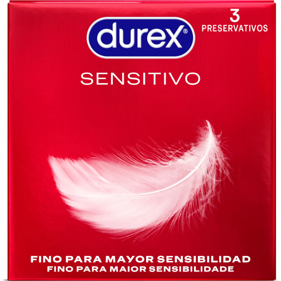 DUREX - SUAVE E SENSÍVEL 3 UNIDADES