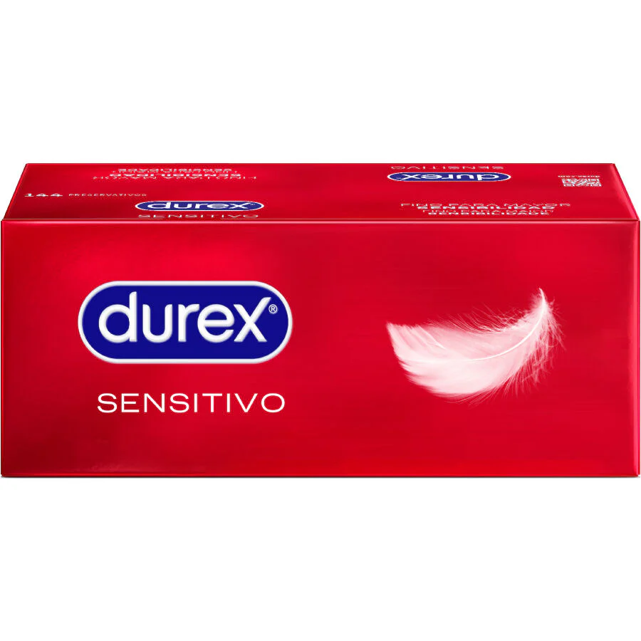 DUREX - SUAVE SENSÍVEL 144 UNIDADES