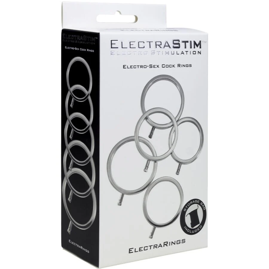 ELECTRASTIM - ANÉIS DE METAL ELECTRARINGS PACOTE COM 5 - Image 3