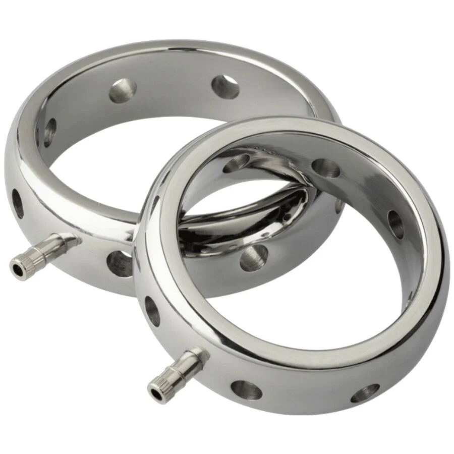 ELECTRASTIM - ANEL ELETROMAGNÉTICO DE METAL PRESTIGE PARA PÊNIS 46 MM