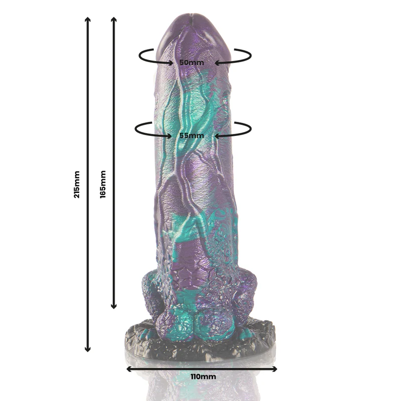 EPIC - DILDO BASILISCO DUPLO ESCAMOSO PRAZER TAMANHO GRANDE - Image 2
