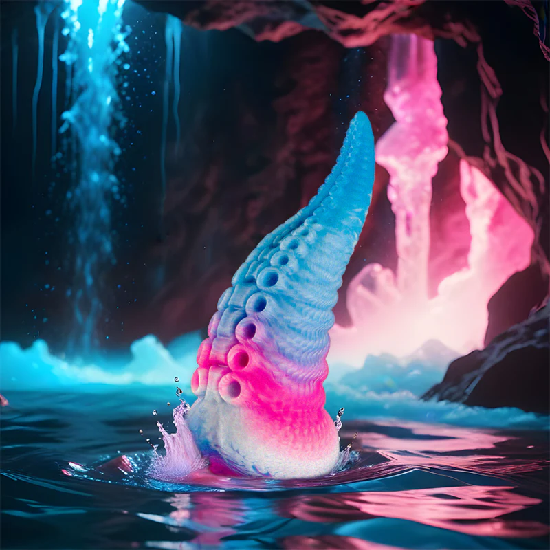 EPIC - DILDO DE TENTÁCULO AZUL PHORCYS TAMANHO PEQUENO - Image 8