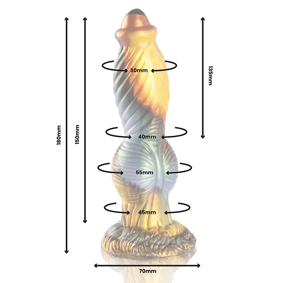 EPIC - PHOENIX DILDO O RESSURGIMENTO DO PRAZER CONTROLE REMOTO RECARREGÁVEL - Image 2