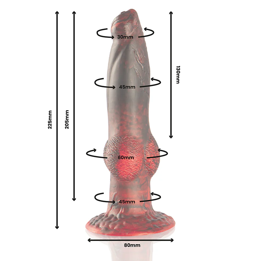 EPIC - PROMETHEUS DILDO TITAN EM CHAMAS CONTROLE REMOTO RECARREGÁVEL - Image 2
