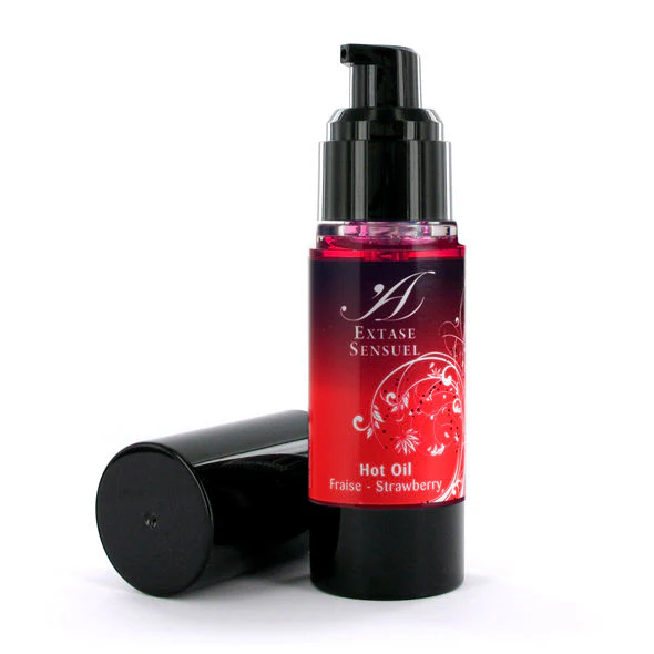 EXTASE SENSUAL - ÓLEO ESTIMULANTE DE CALOR DE MORANGO 30 ML - Image 3