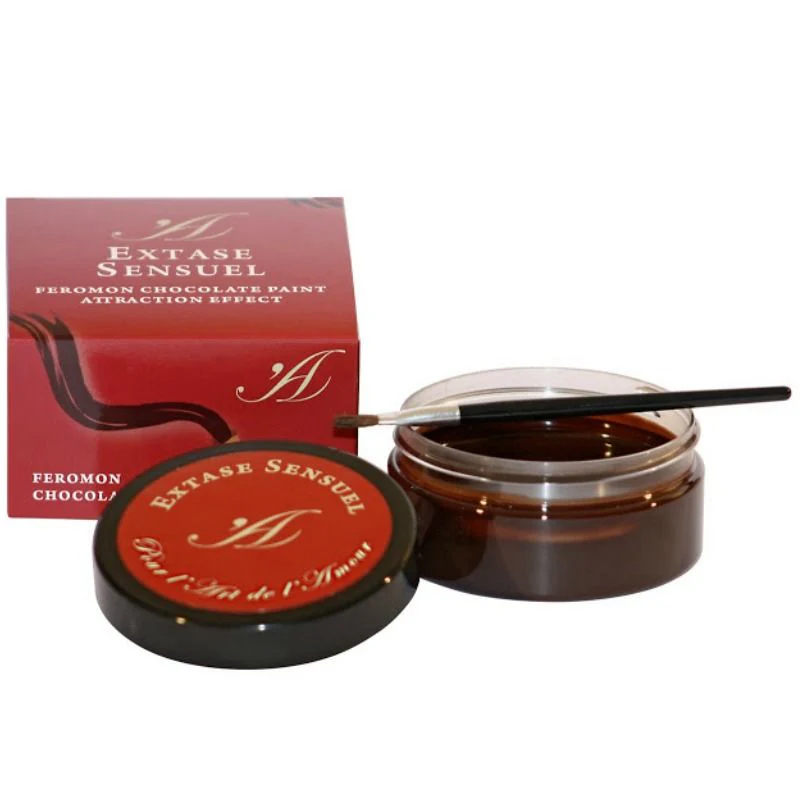 EXTASE SENSUAL - TINTA CORPORAL CHOCOLATE COM EFEITO DE ATRAO 50 ML - Image 5