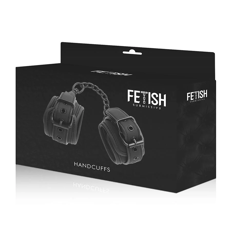 FETISH SUBMISSIVE - ALGEMAS DE COURO VEGANO COM FORRO DE NOPRENE - Image 9
