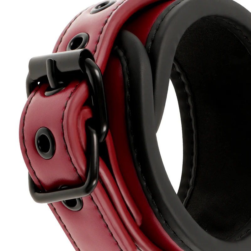 FETISH SUBMISSIVE DARK ROOM - ALGEMAS DE COURO VEGANO COM FORRO DE NEOPRENE - Image 5
