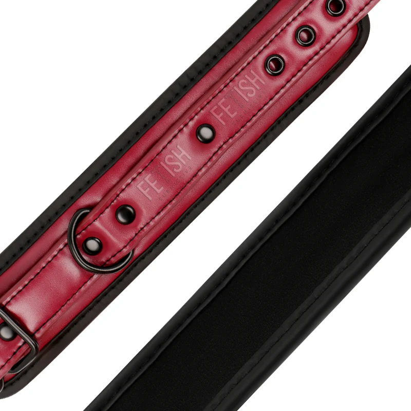 FETISH SUBMISSIVE DARK ROOM - ALGEMAS DE COURO VEGANO COM FORRO DE NEOPRENE - Image 6