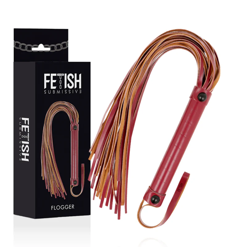 FETISH SUBMISSIVE DARK ROOM - CHICOTE DE COURO VEGANO - Image 2