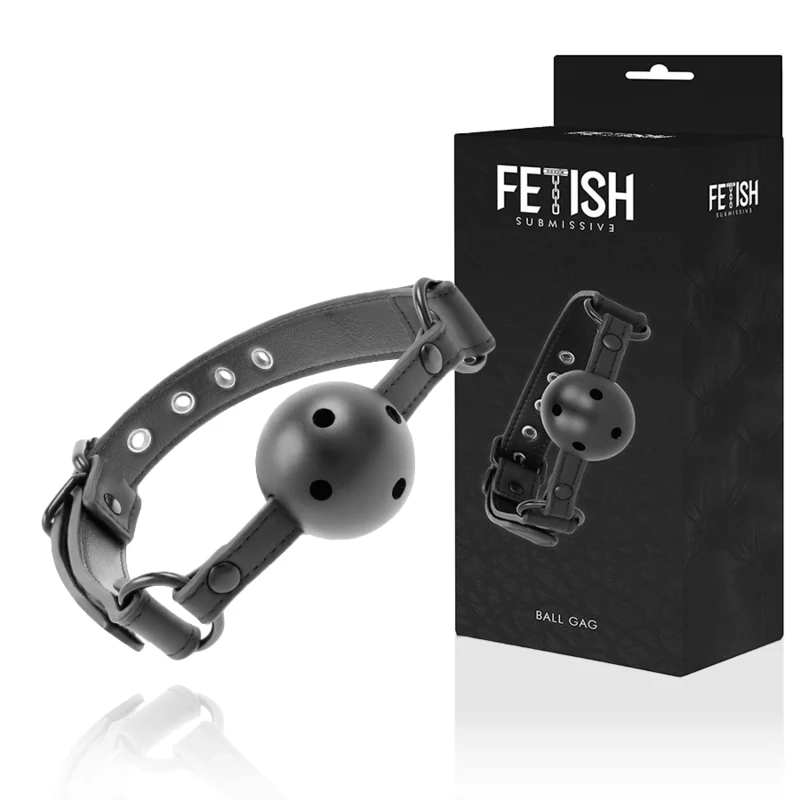 FETISH SUBMISSIVE - MORDAÇA VEGANA RESPIRÁVEL - Image 2