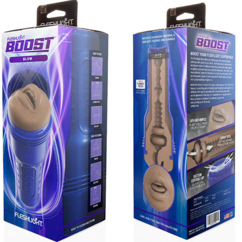 FLESHLIGHT BOOST - BLOW MD FLESH MOUTH MASTURBADOR RP - Image 4