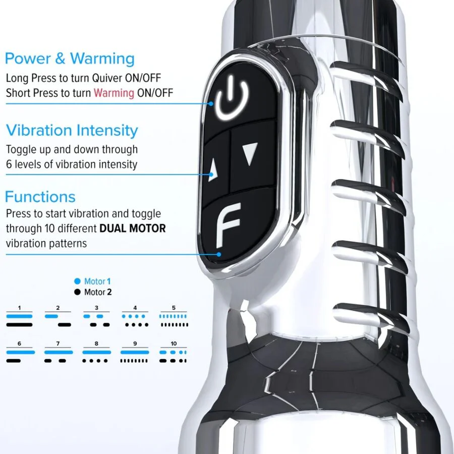 FLESHLIGHT - QUIVER MASTURBADOR VAGINAL VIBRATÓRIO RECARREGÁVEL - Image 6