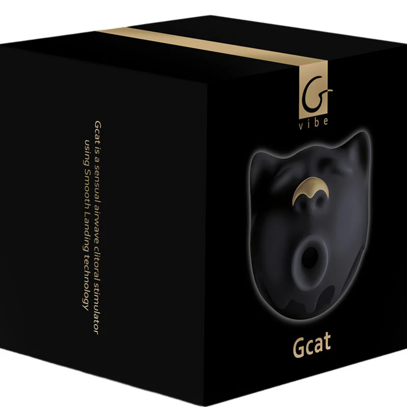 G-VIBE - GCAT MÍSTICO PRETO CLITÓRIS OTADOR - Image 12