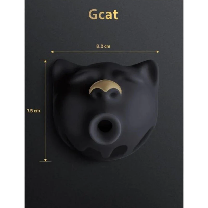 G-VIBE - GCAT MÍSTICO PRETO CLITÓRIS OTADOR - Image 3