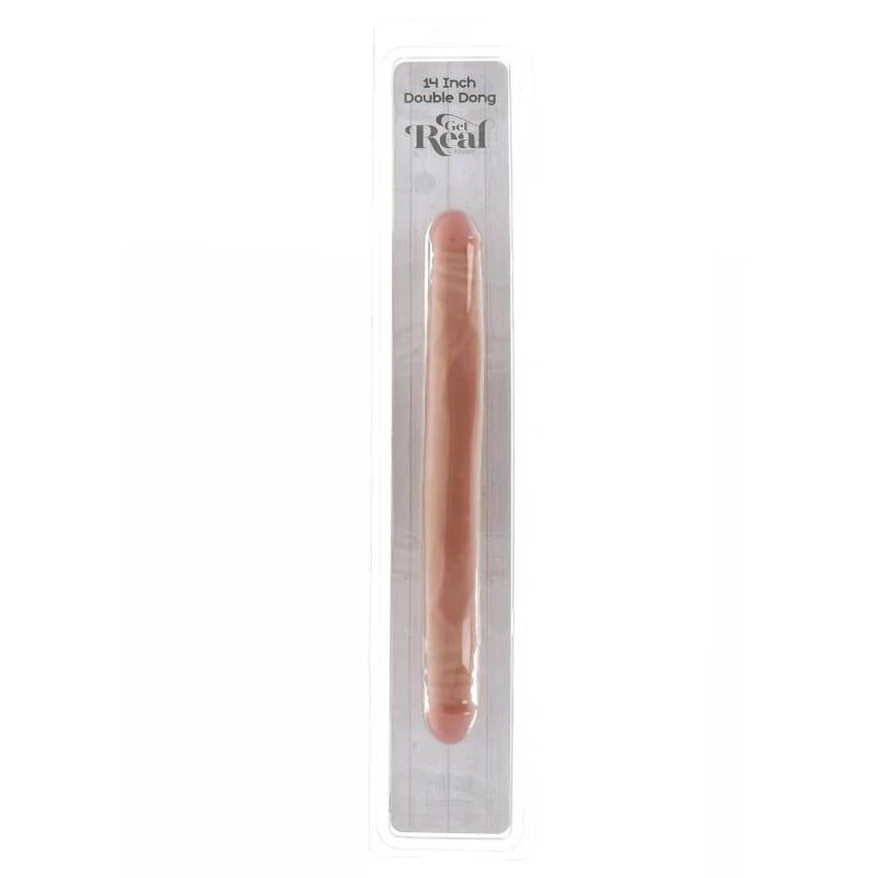 GET REAL - DOUBLE DONG 35 CM PELE - Image 4