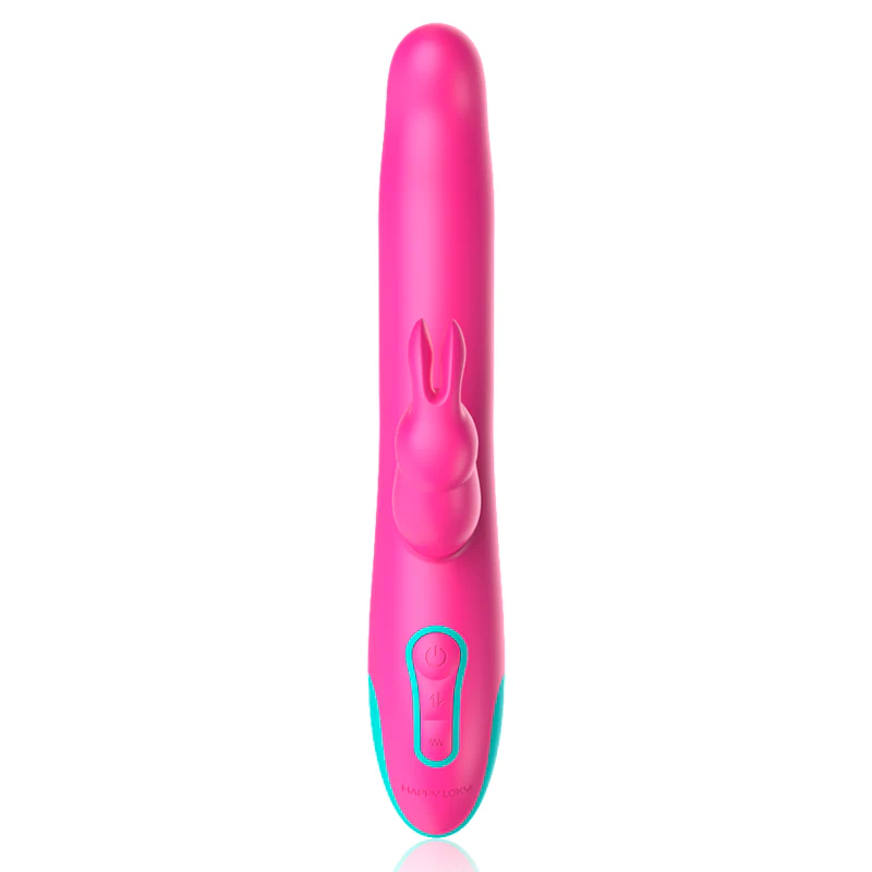 HAPPY LOKY - PLUTO COELHO VIBRADOR E ROTADOR RELÓGIO COM TECNOLOGIA SEM FIO COMPATÍVEL - Image 4