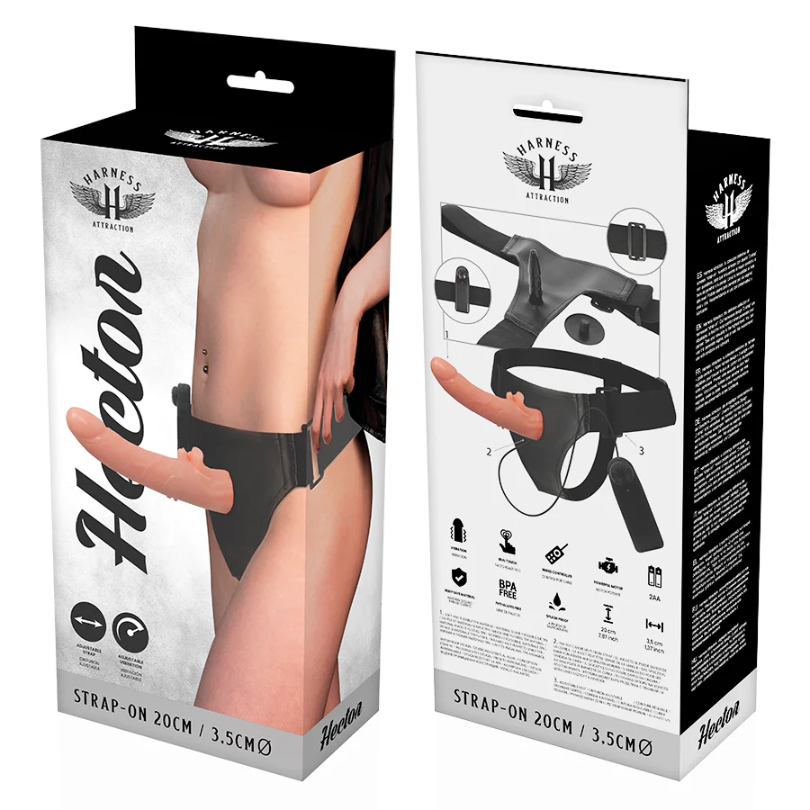 HARNESS ATTRACTION - RNES VIBRADOR HECTOR 20 CM -O- 3,5 CM - Image 7