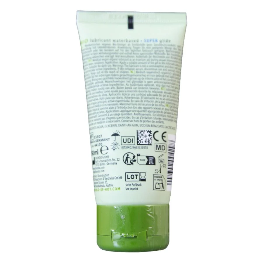 HOT - BIOLUBRIFICANTE À BASE DE ÁGUA SUPERGLIDE 50 ML - Image 2