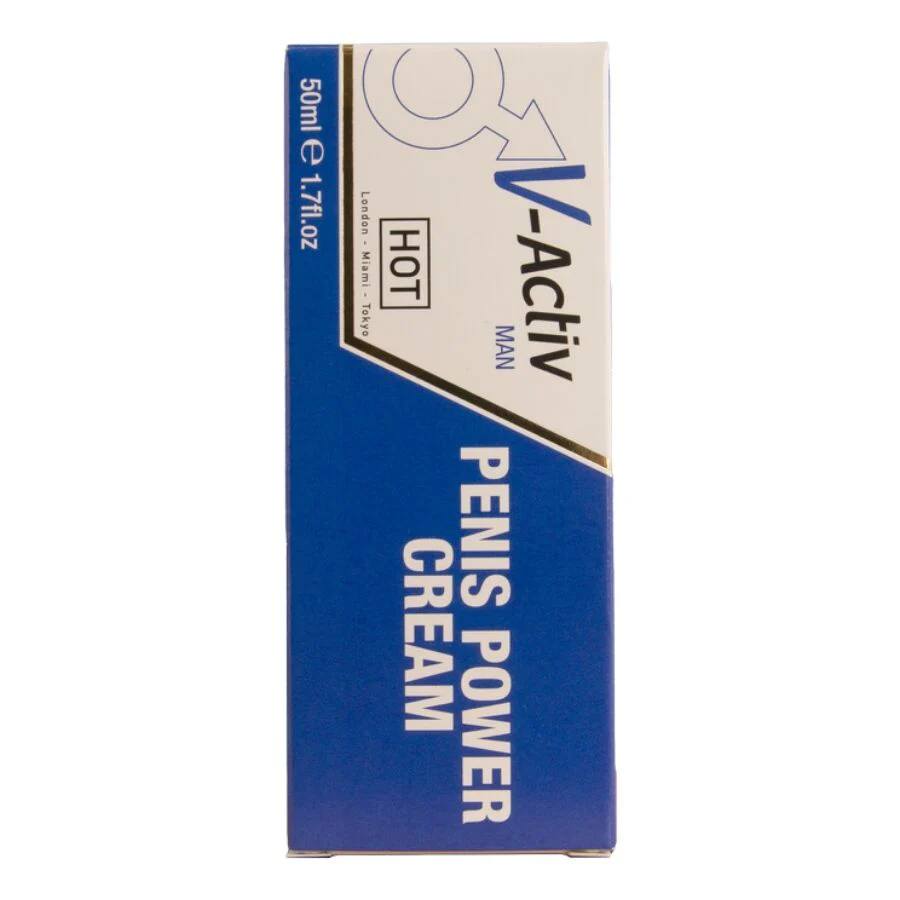 HOT - CREME PARA POTÊNCIA PENIANA V-ACTIV PARA HOMENS 50 ML - Image 3