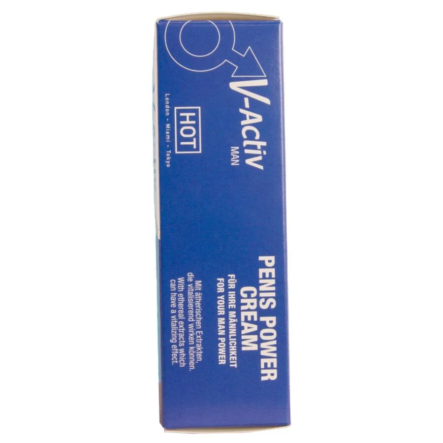 HOT - CREME PARA POTÊNCIA PENIANA V-ACTIV PARA HOMENS 50 ML - Image 6